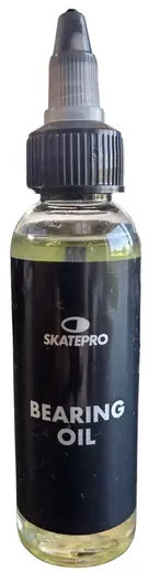 Skatepro Bearing Oil kan funka som olja till rullskidors hjullager